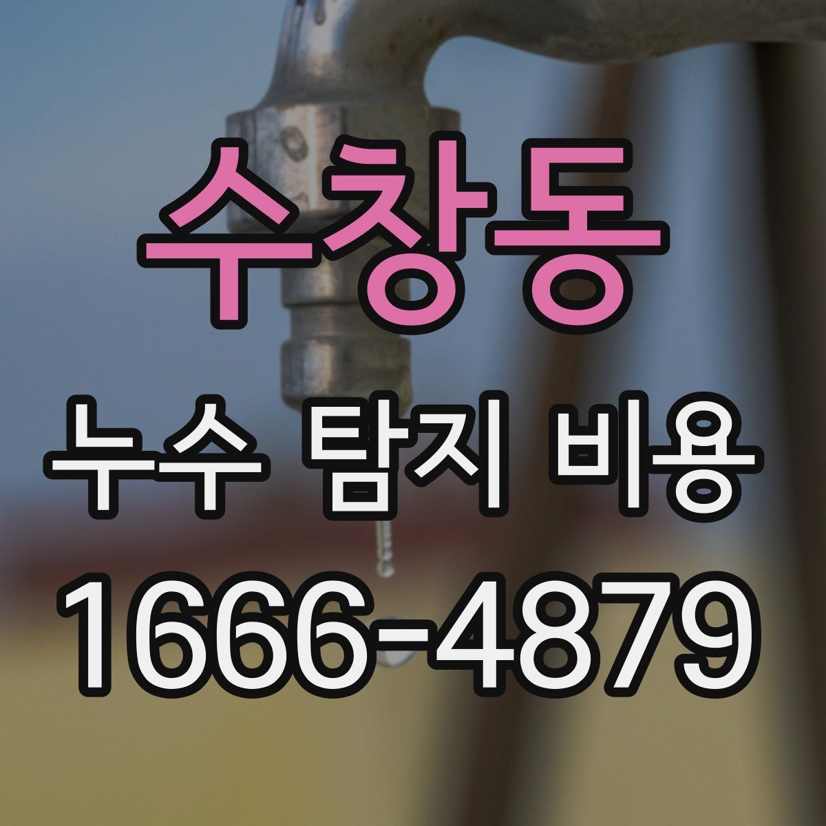 수창동 누수 탐지 비용