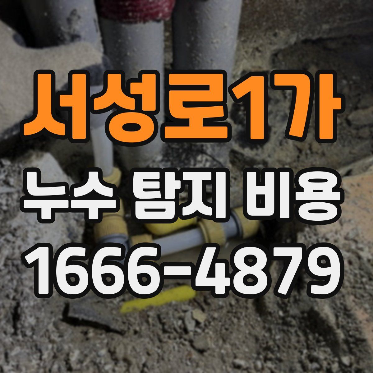 서성로1가 누수 탐지 비용