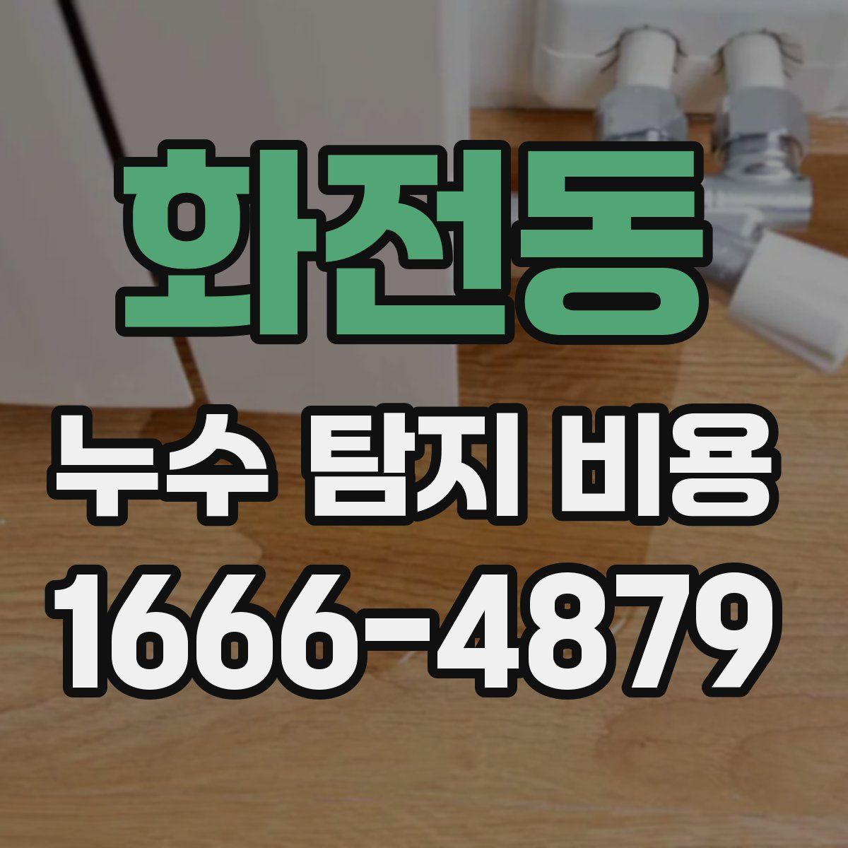 화전동 누수 탐지 비용