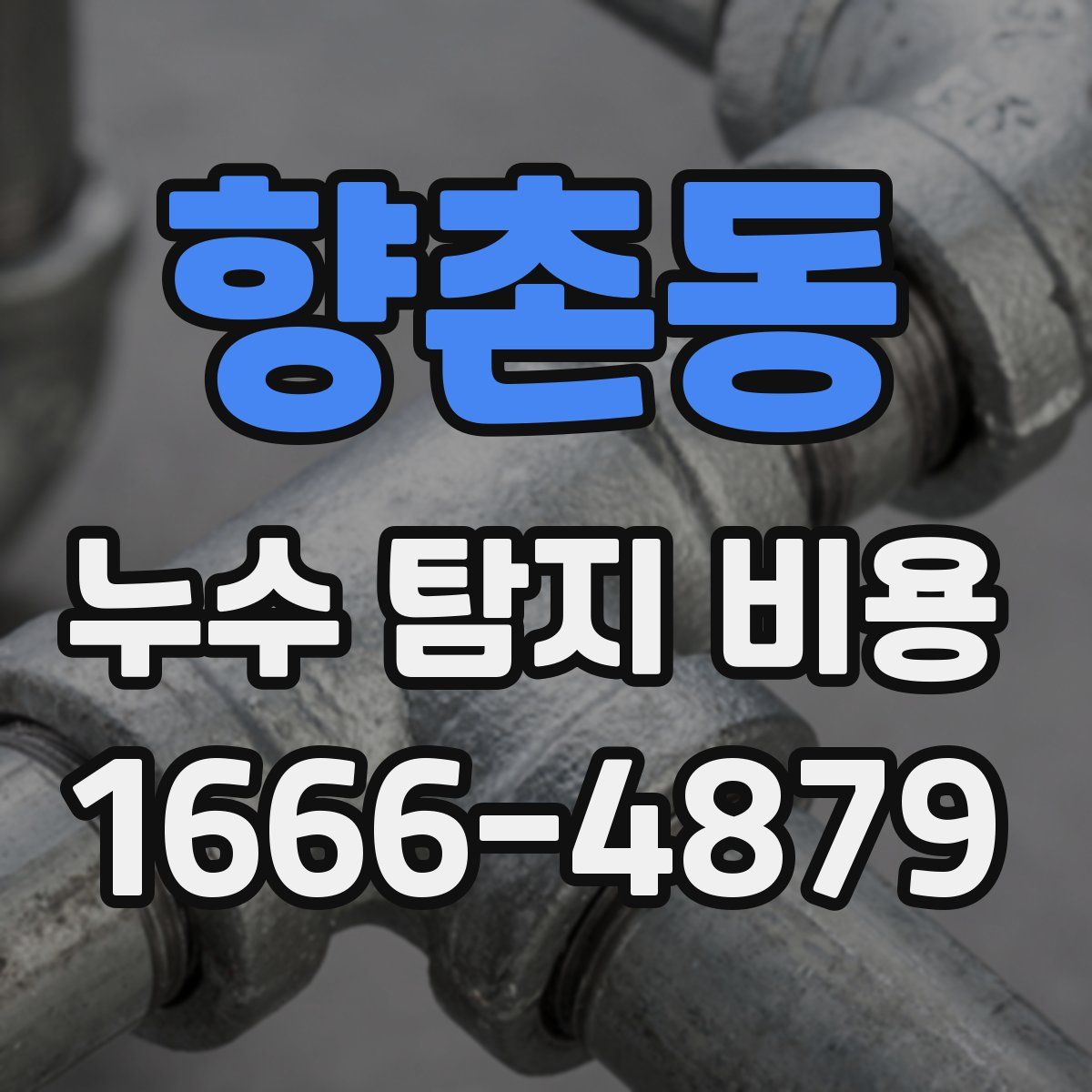 향촌동 누수 탐지 비용