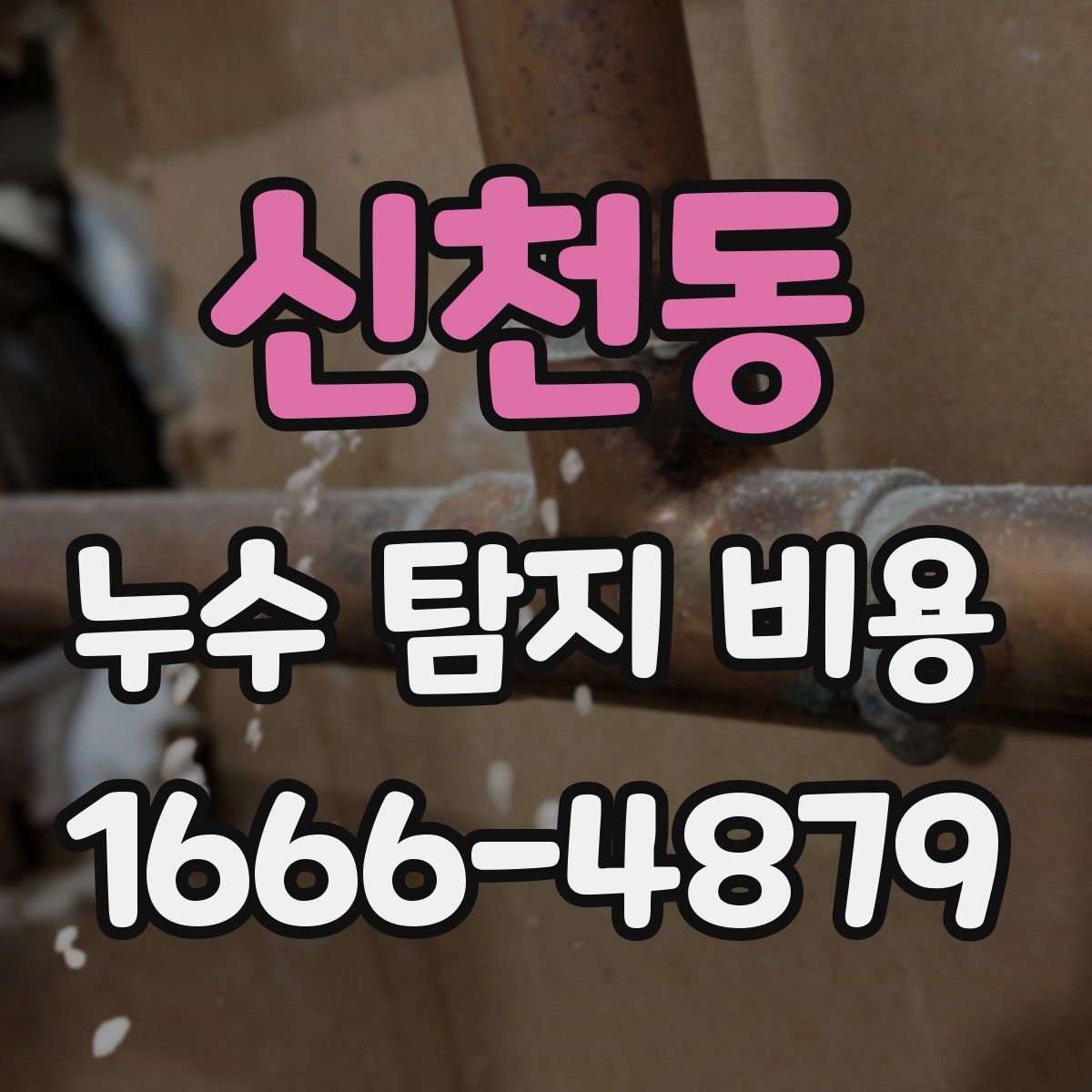 신천동 누수 탐지 비용