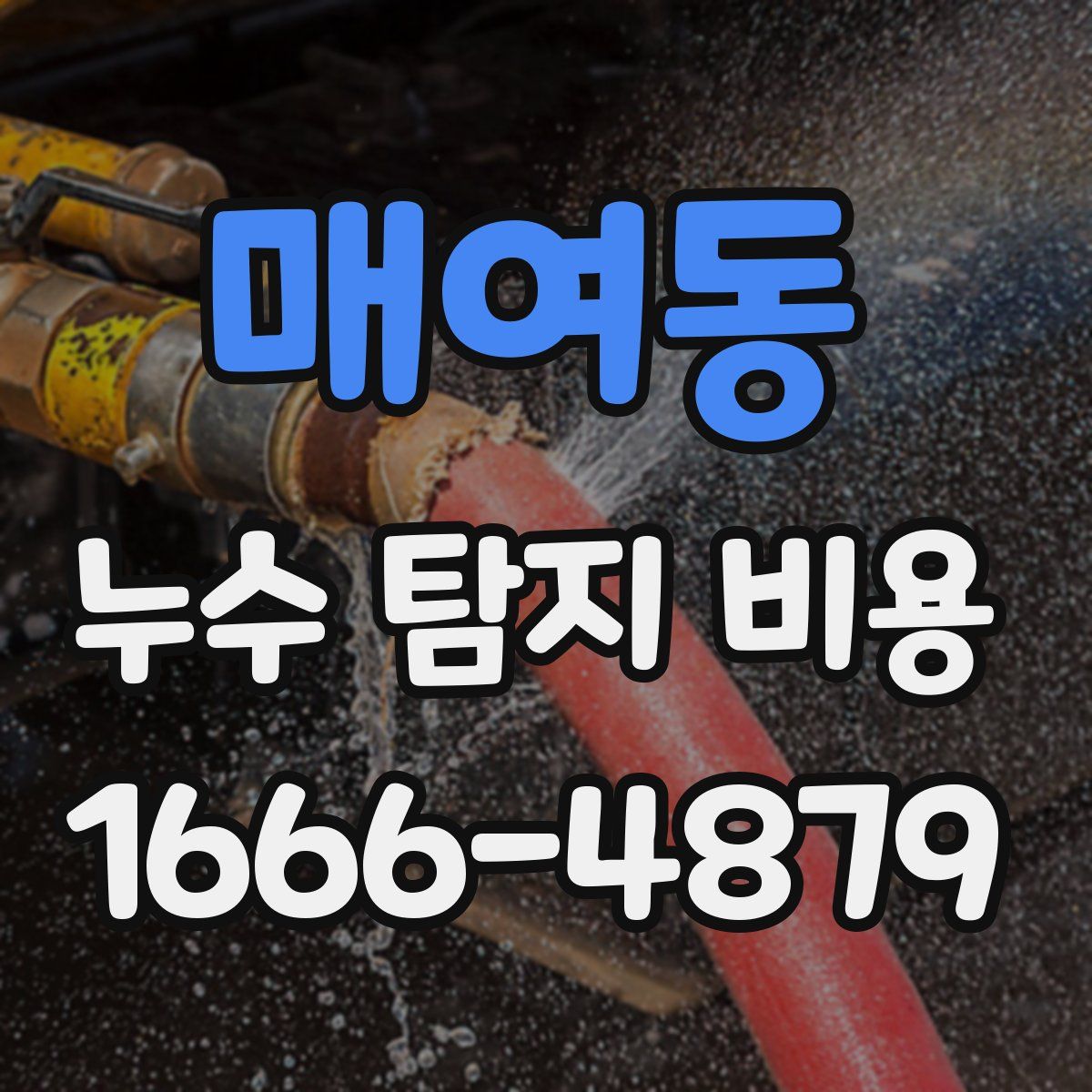매여동 누수 탐지 비용