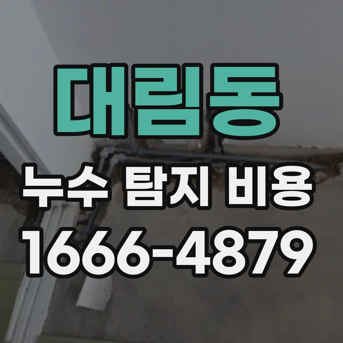 대림동 누수 탐지 비용