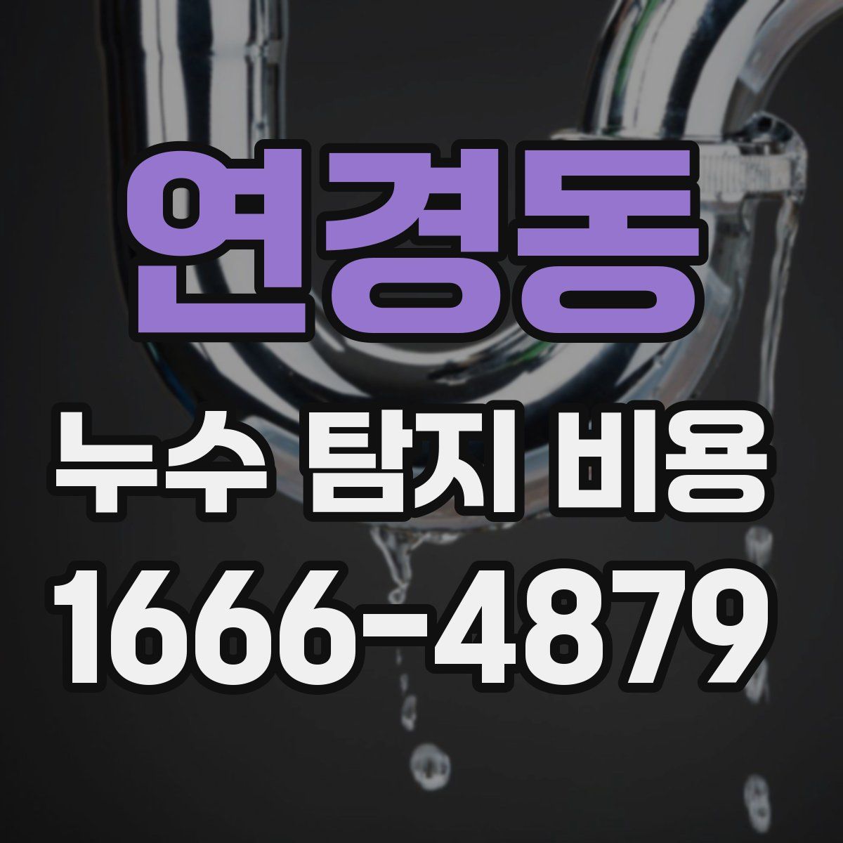 연경동 누수 탐지 비용