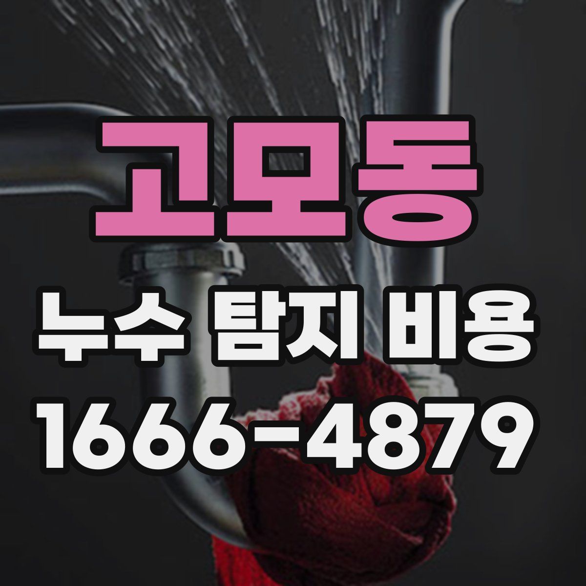 고모동 누수 탐지 비용