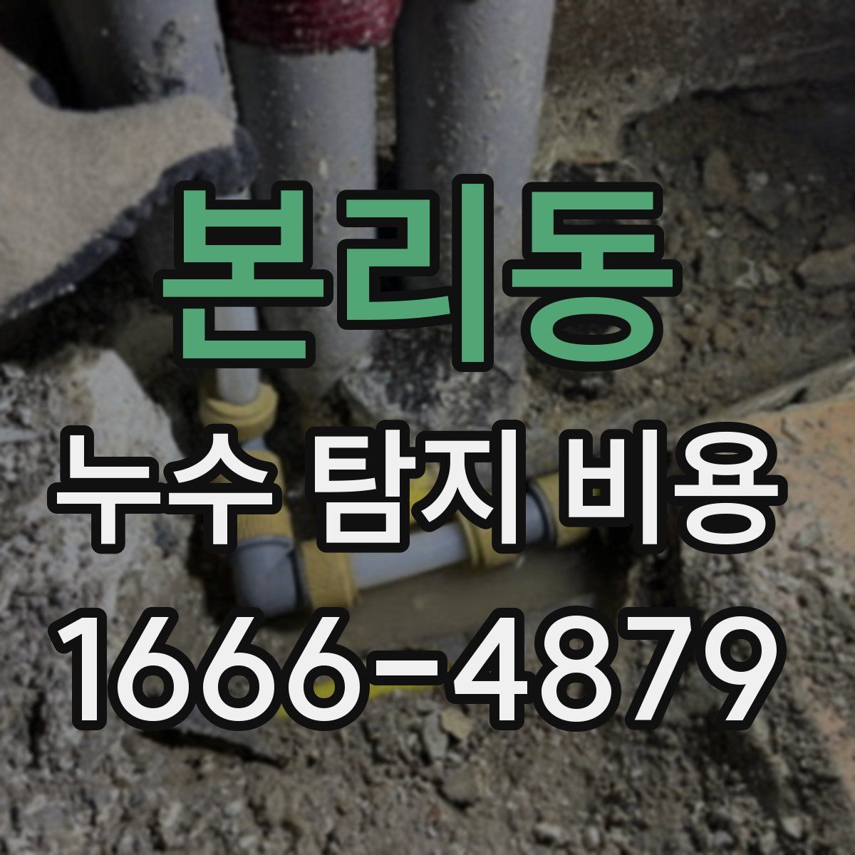 본리동 누수 탐지 비용