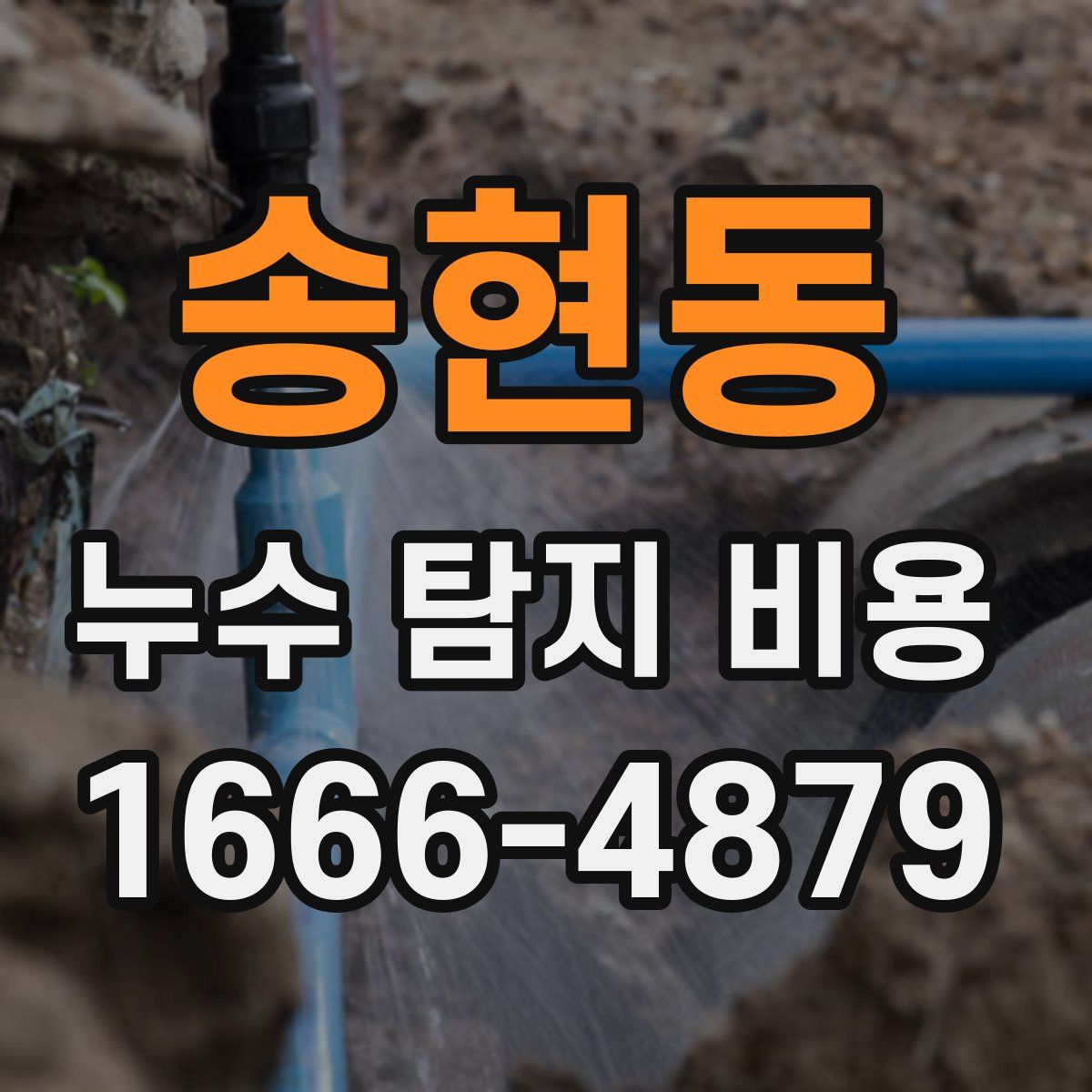 송현동 누수 탐지 비용