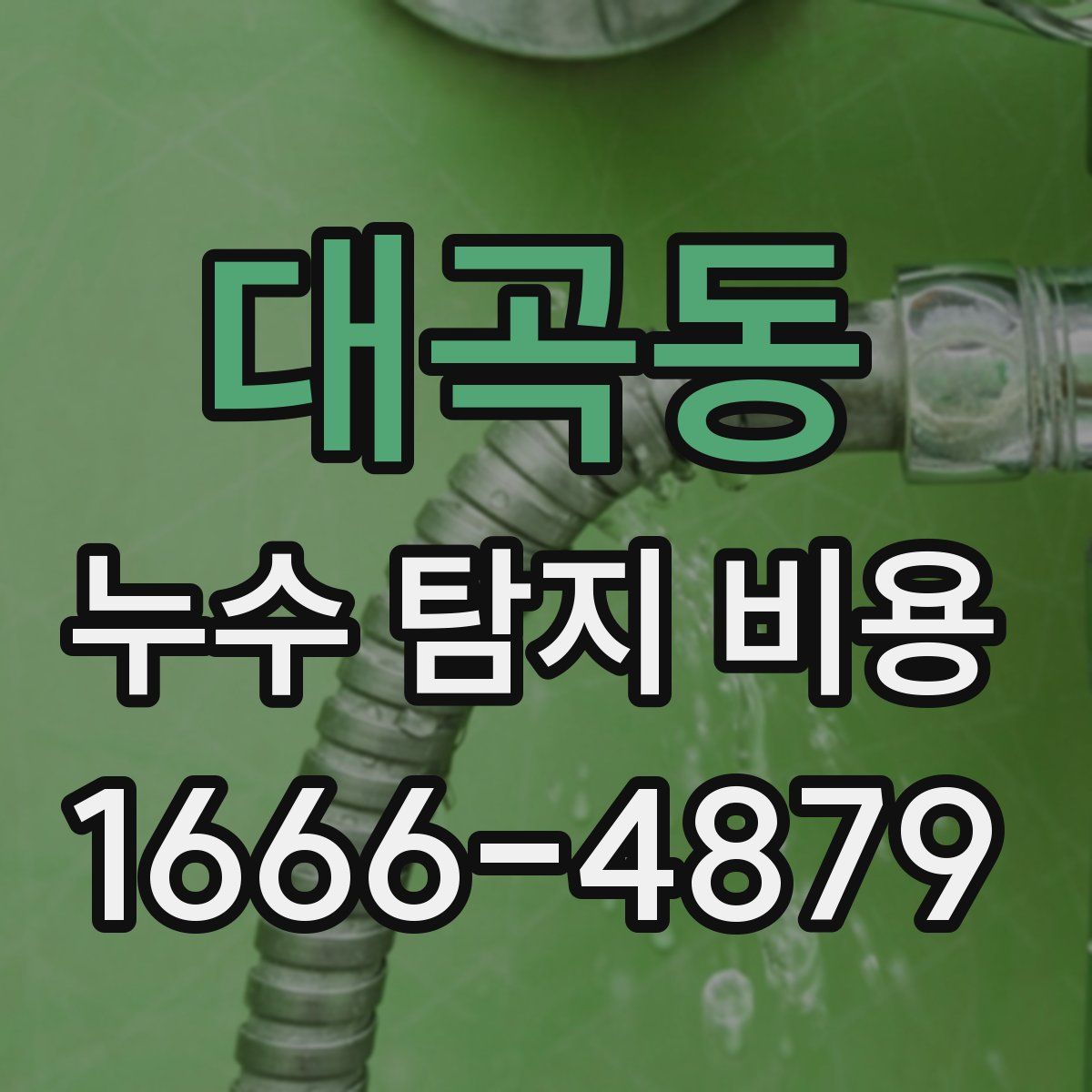대곡동 누수 탐지 비용