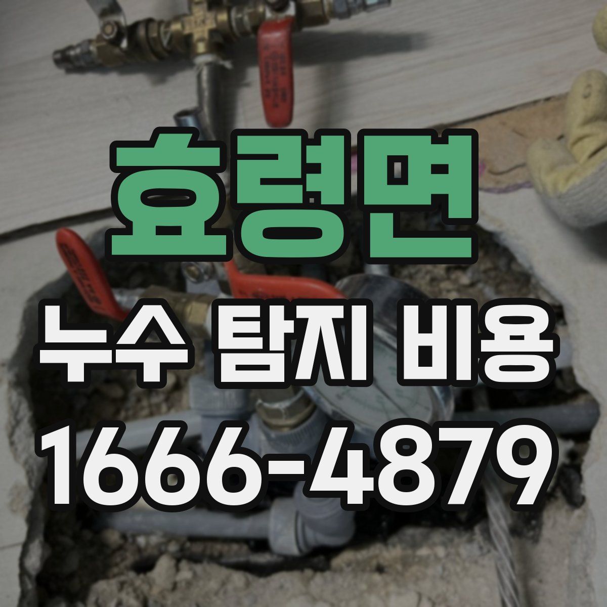 효령면 누수 탐지 비용