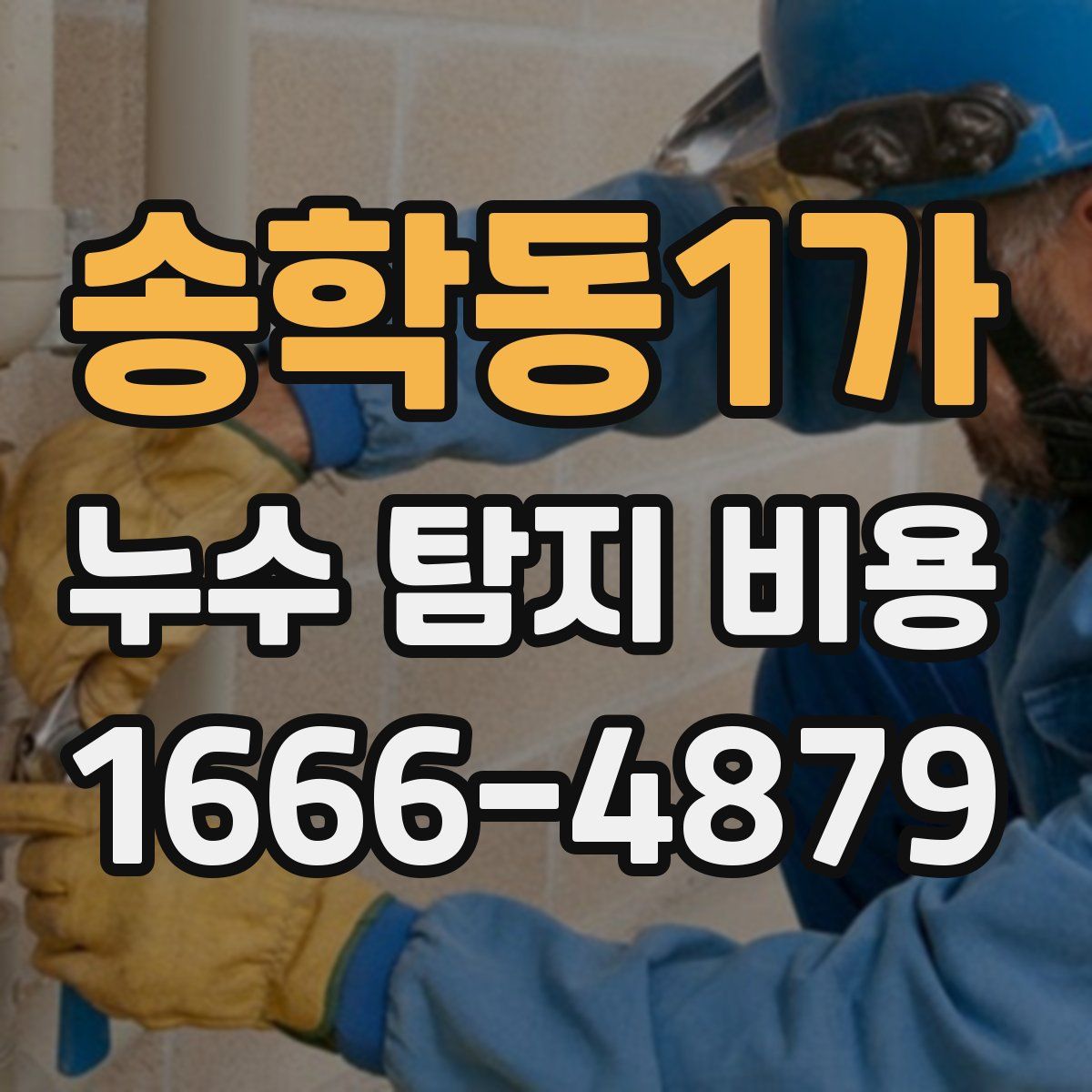 송학동1가 누수 탐지 비용