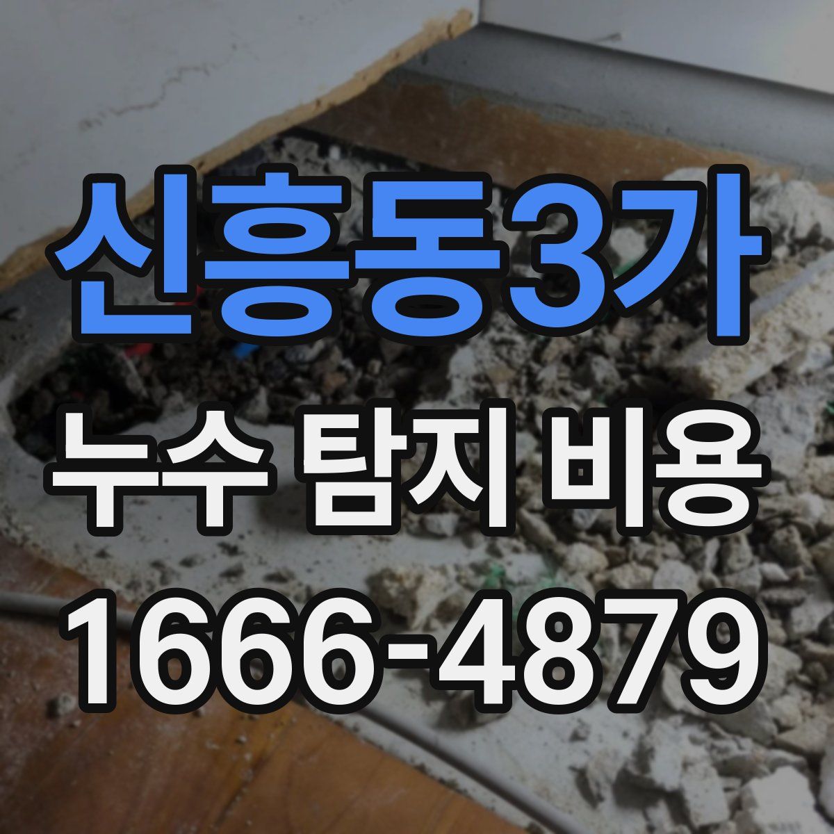 신흥동3가 누수 탐지 비용