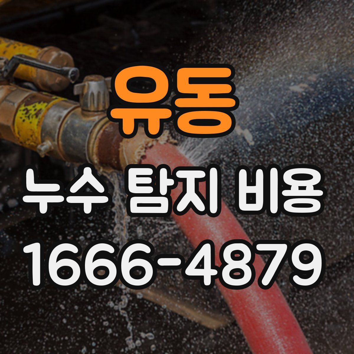 유동 누수 탐지 비용