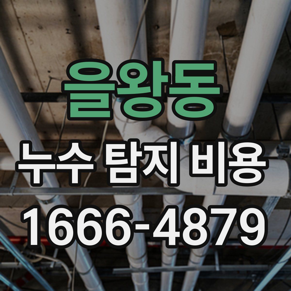 을왕동 누수 탐지 비용