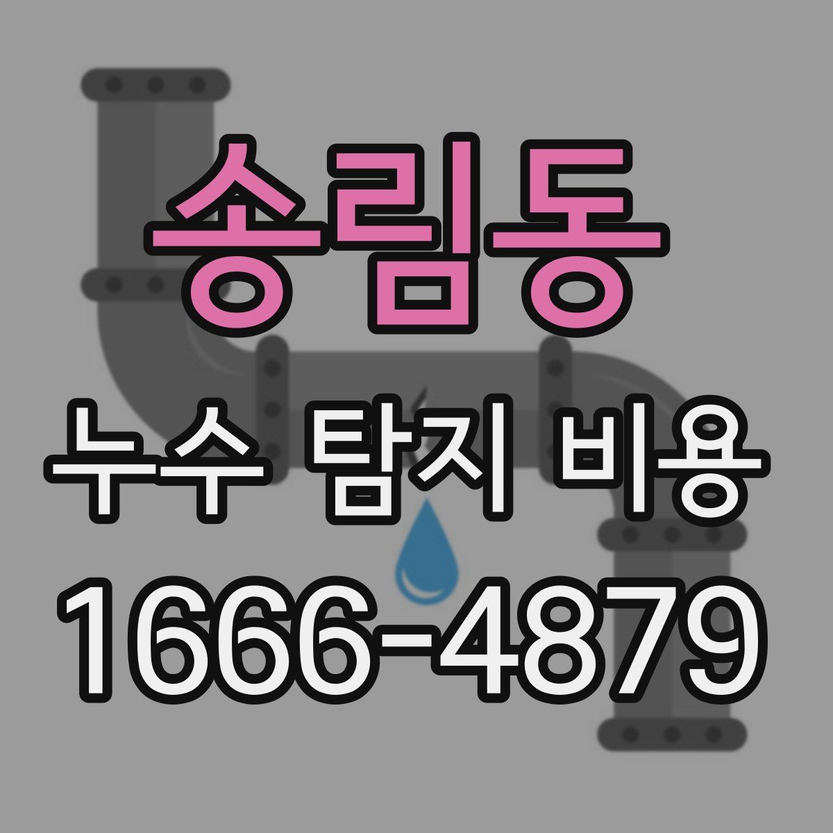 송림동 누수 탐지 비용