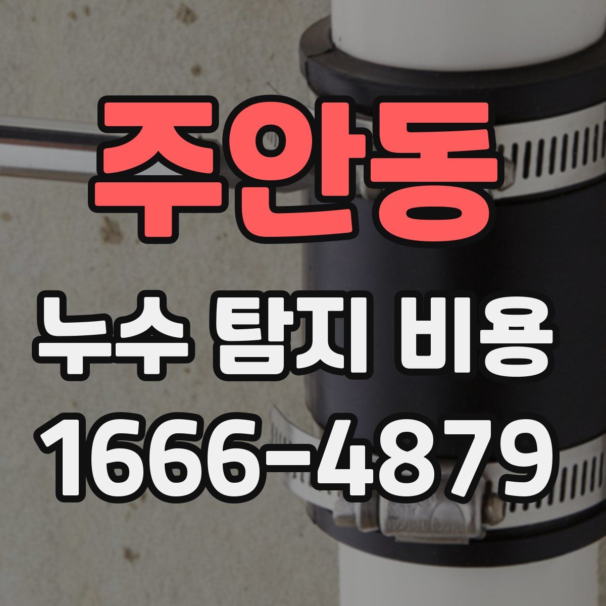 주안동 누수 탐지 비용