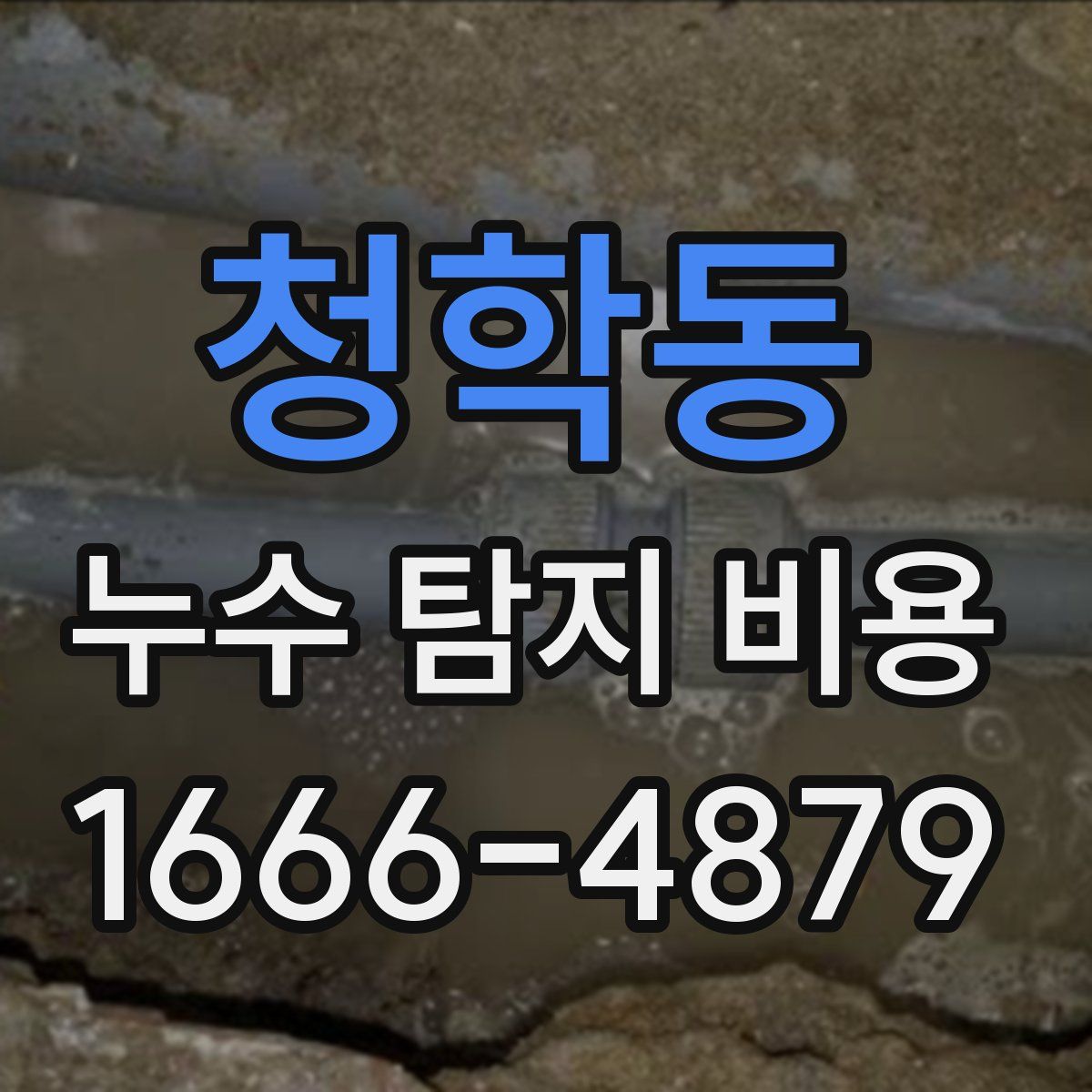 청학동 누수 탐지 비용