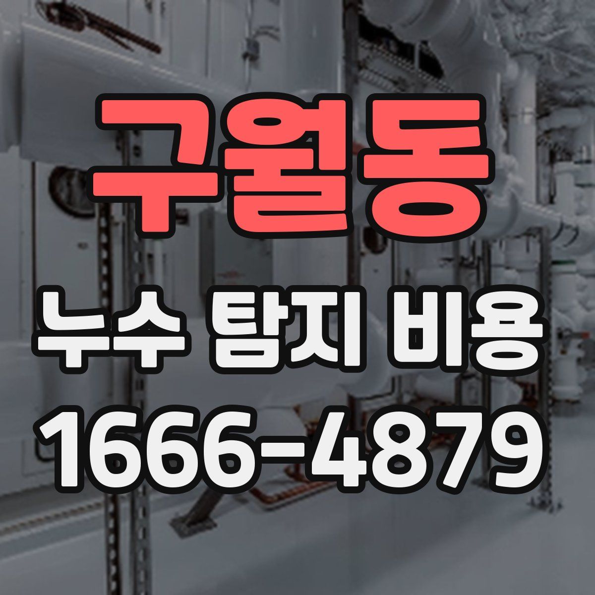 구월동 누수 탐지 비용