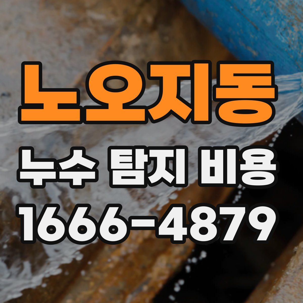 노오지동 누수 탐지 비용