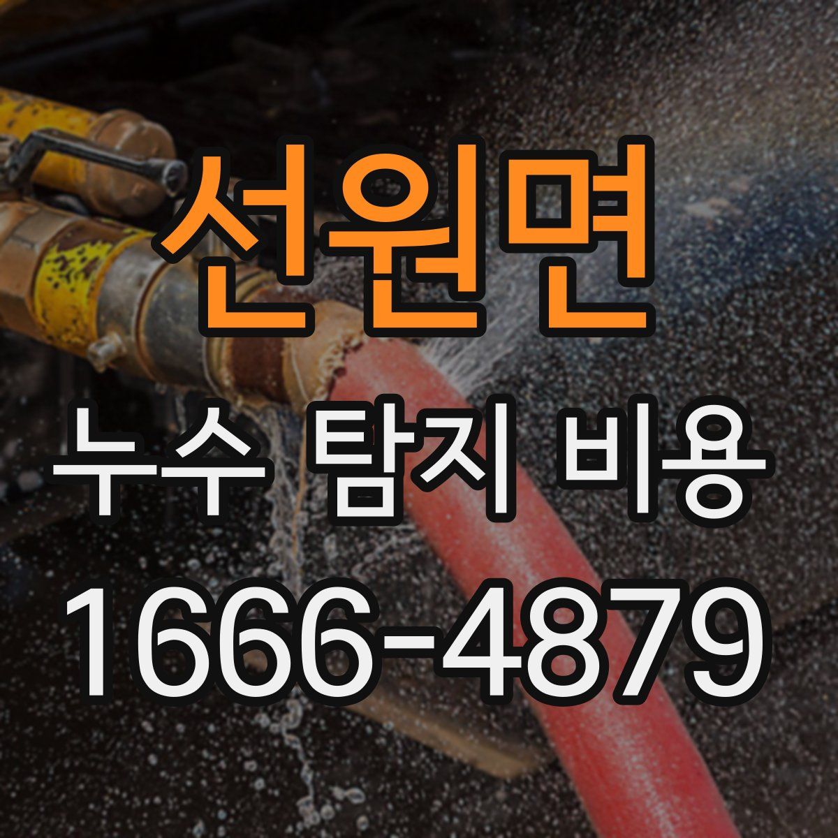 선원면 누수 탐지 비용