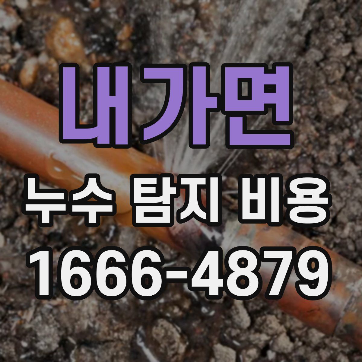 내가면 누수 탐지 비용