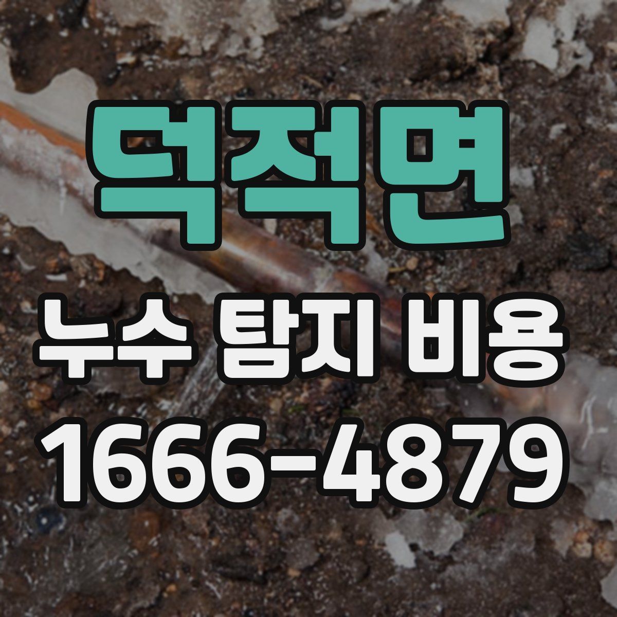 덕적면 누수 탐지 비용