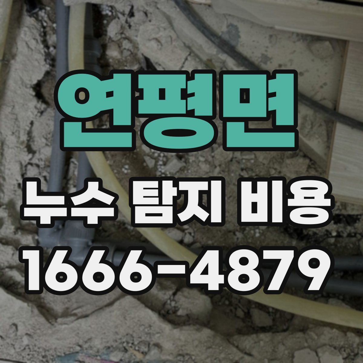 연평면 누수 탐지 비용