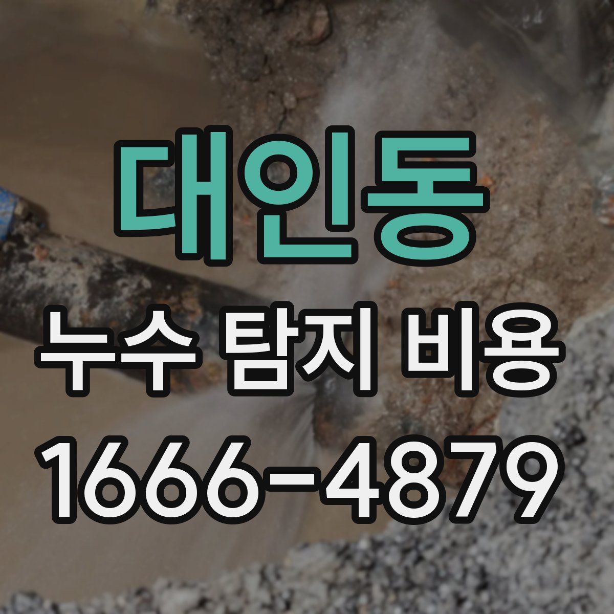대인동 누수 탐지 비용