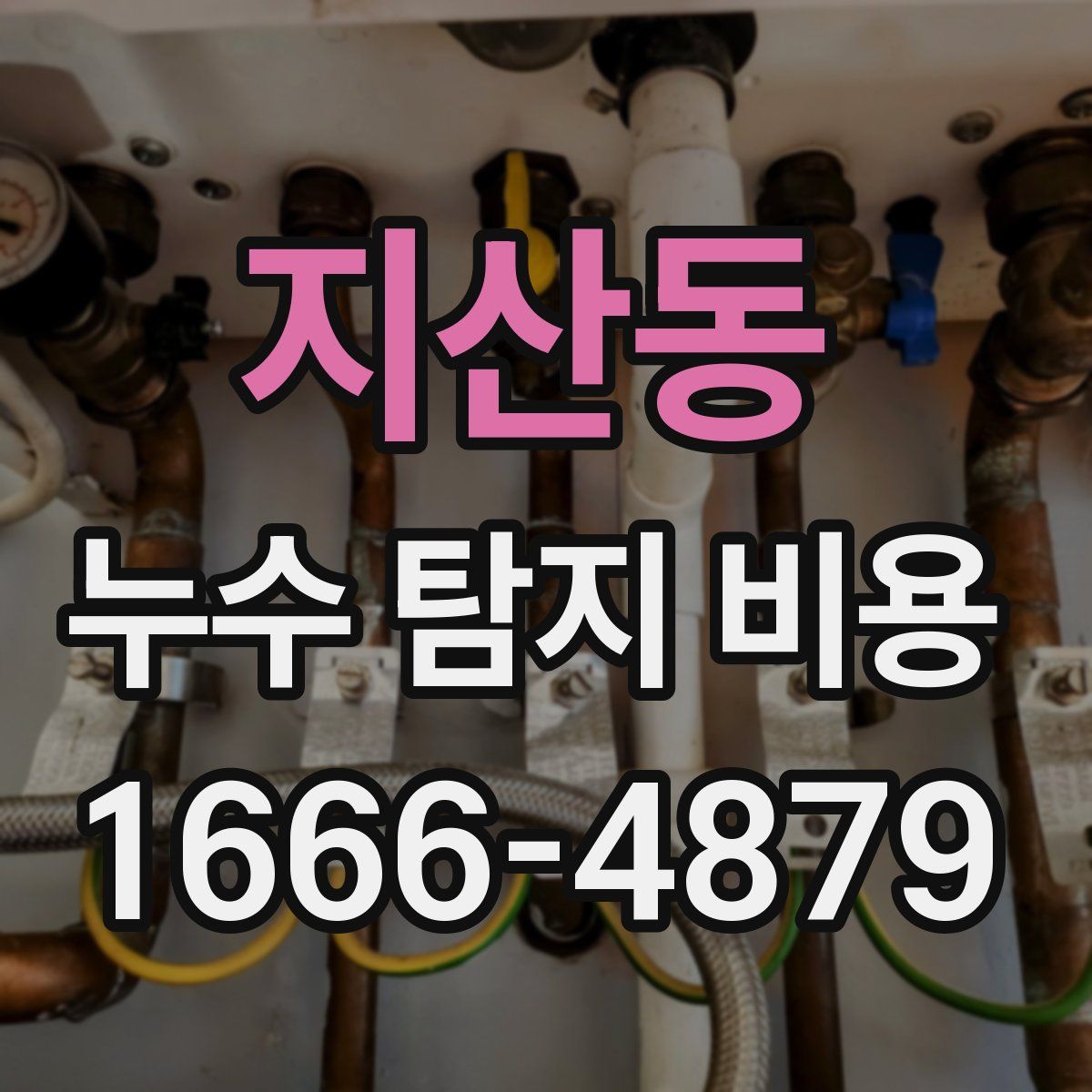 지산동 누수 탐지 비용