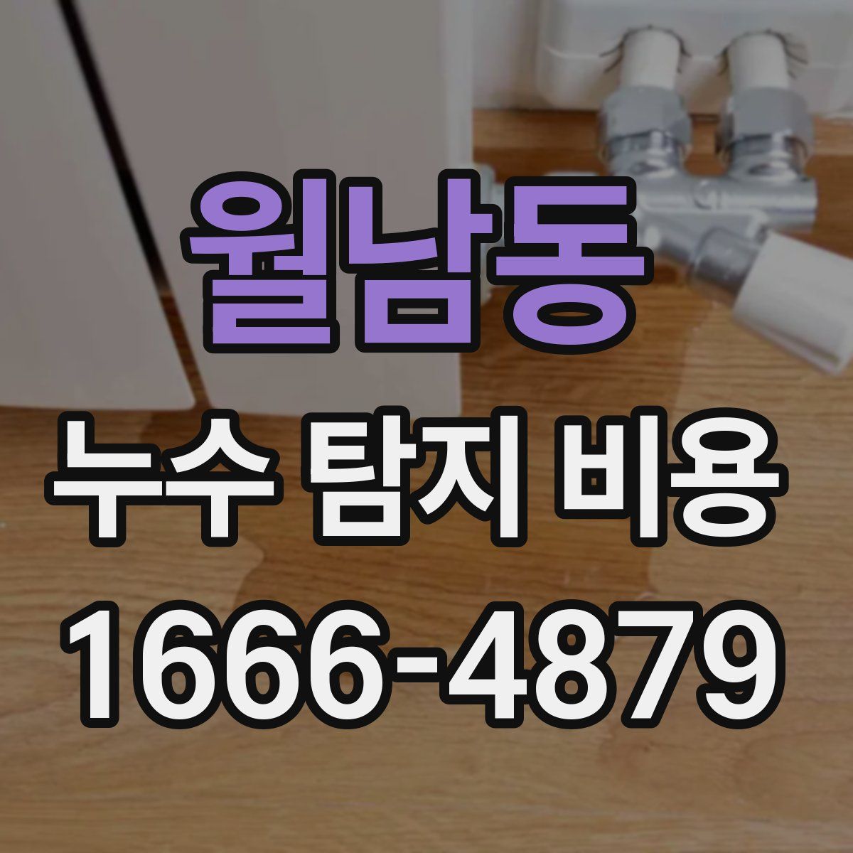 월남동 누수 탐지 비용