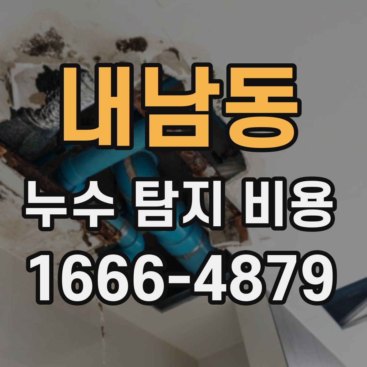 내남동 누수 탐지 비용