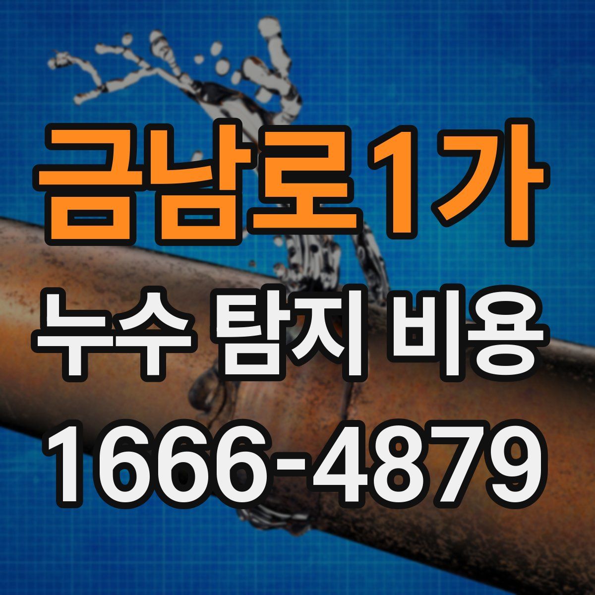 금남로1가 누수 탐지 비용
