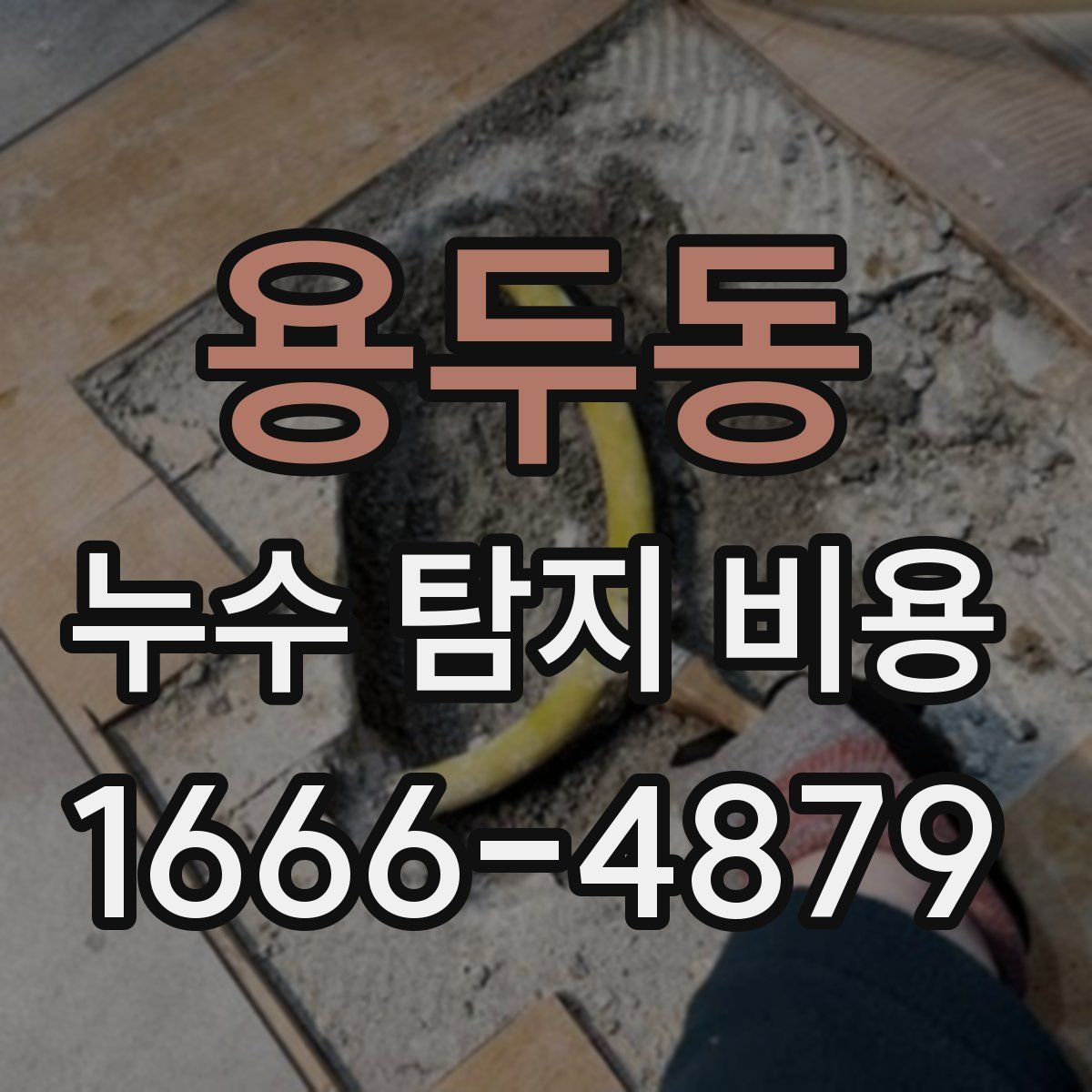 용두동 누수 탐지 비용