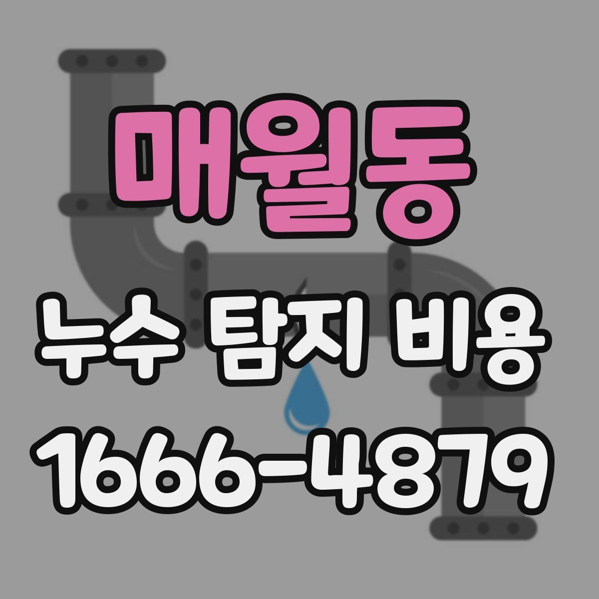 매월동 누수 탐지 비용
