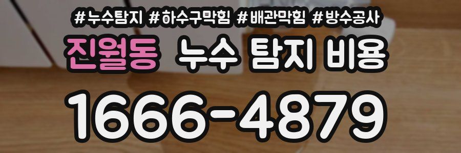 진월동 누수 탐지 비용