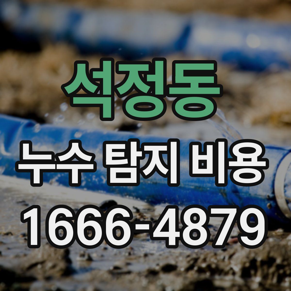 석정동 누수 탐지 비용