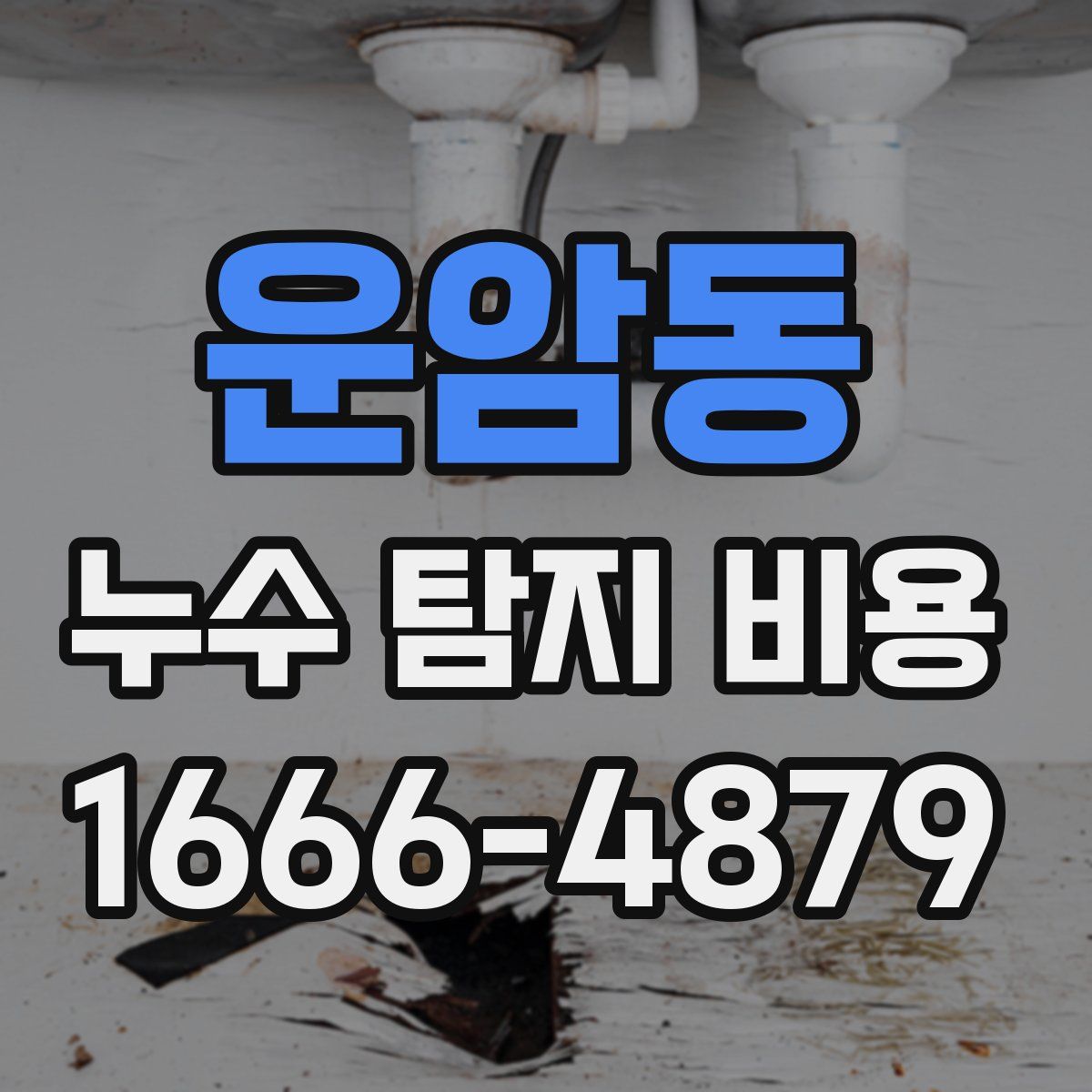 운암동 누수 탐지 비용