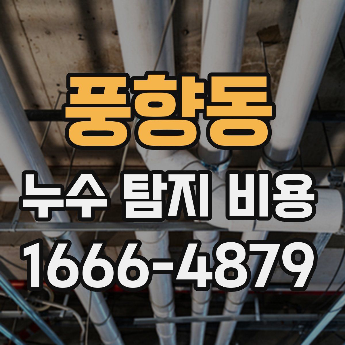 풍향동 누수 탐지 비용