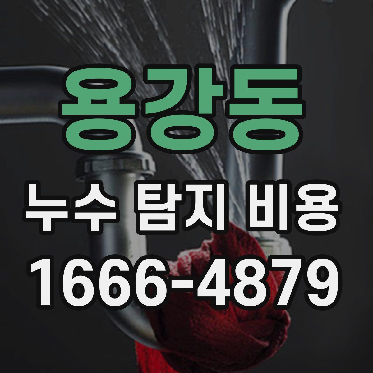 용강동 누수 탐지 비용