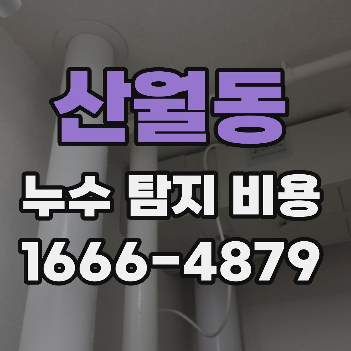 산월동 누수 탐지 비용