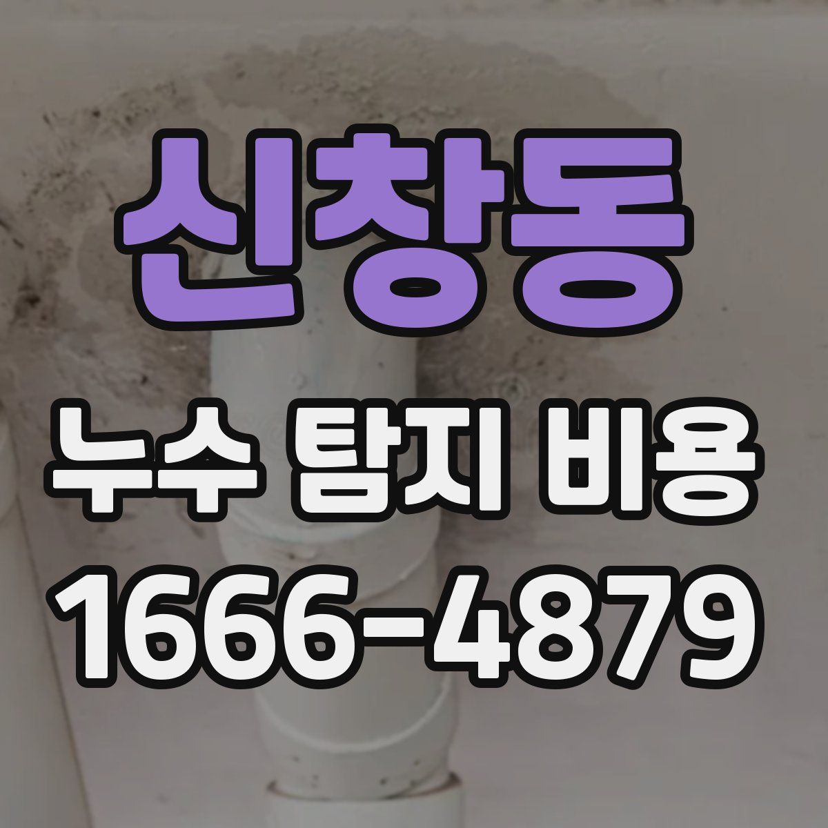 신창동 누수 탐지 비용