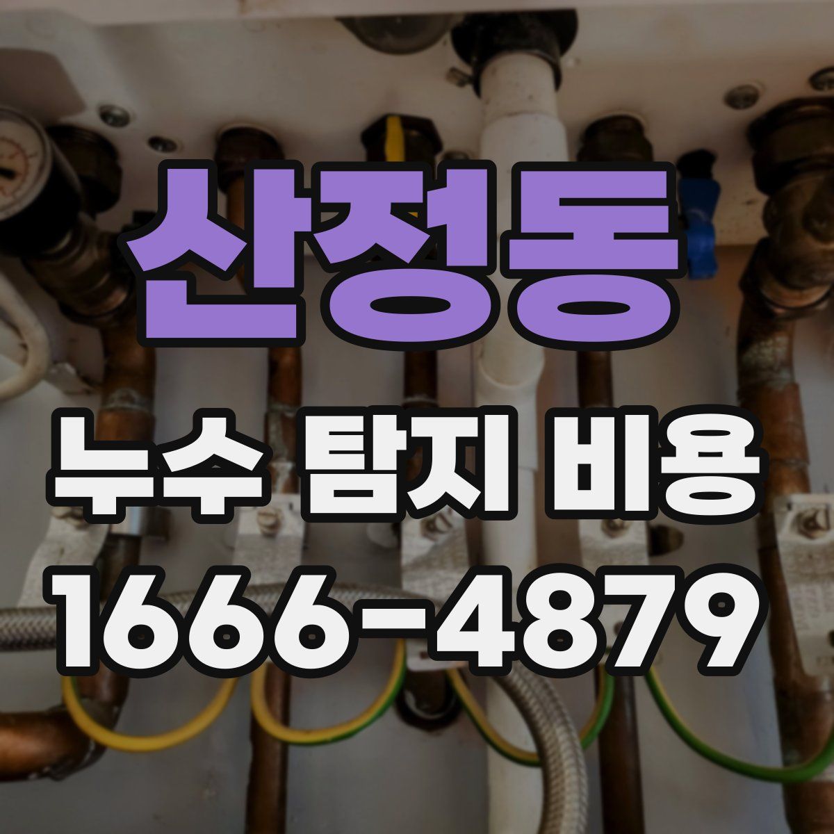 산정동 누수 탐지 비용