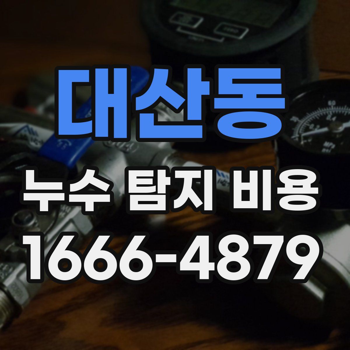 대산동 누수 탐지 비용