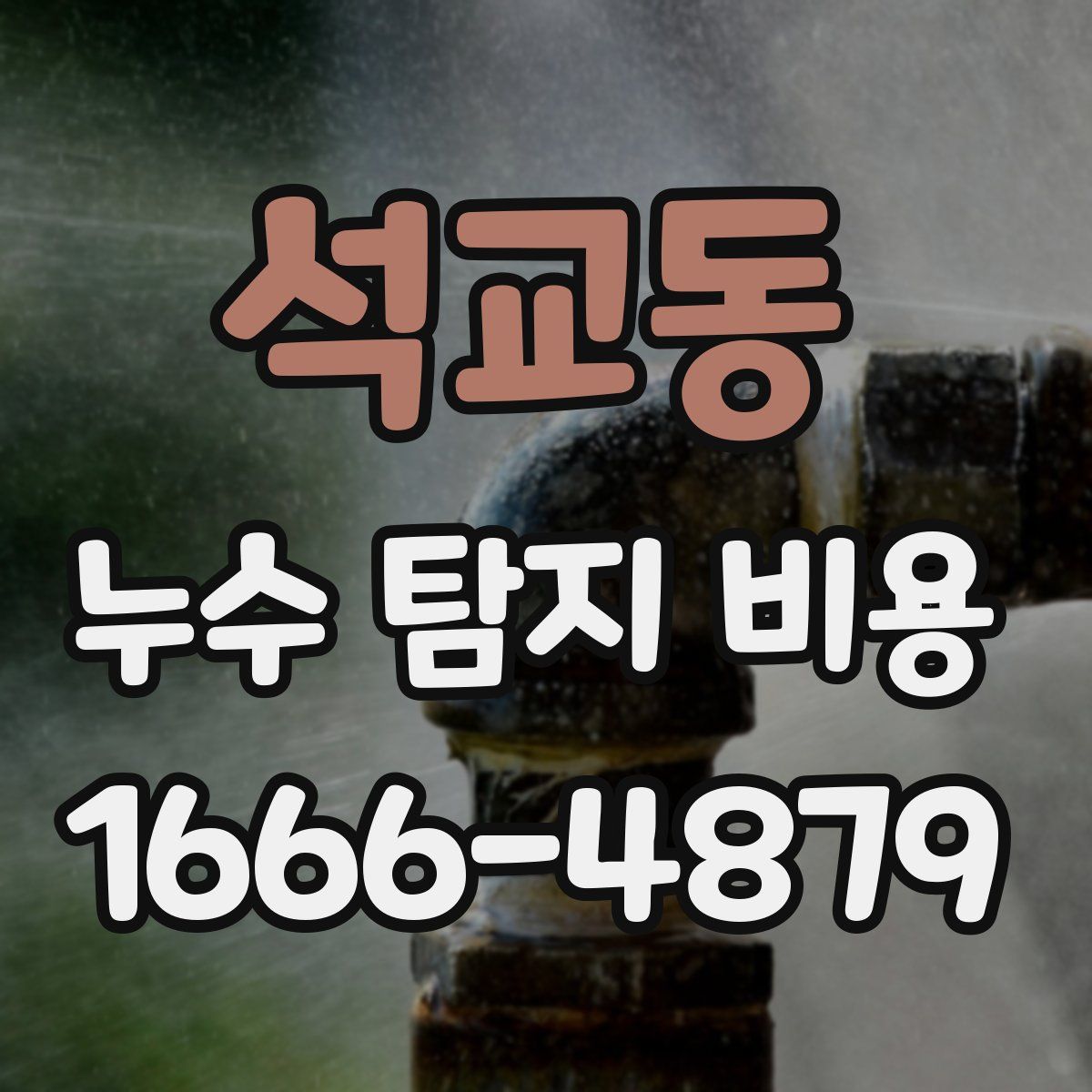 석교동 누수 탐지 비용