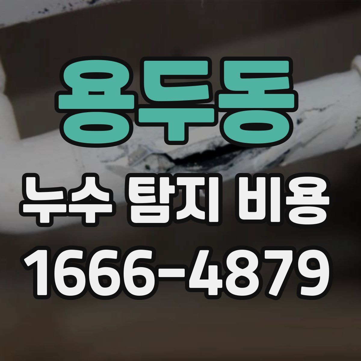 용두동 누수 탐지 비용