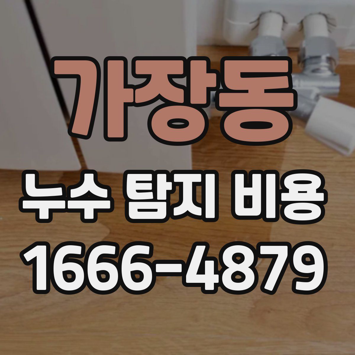가장동 누수 탐지 비용