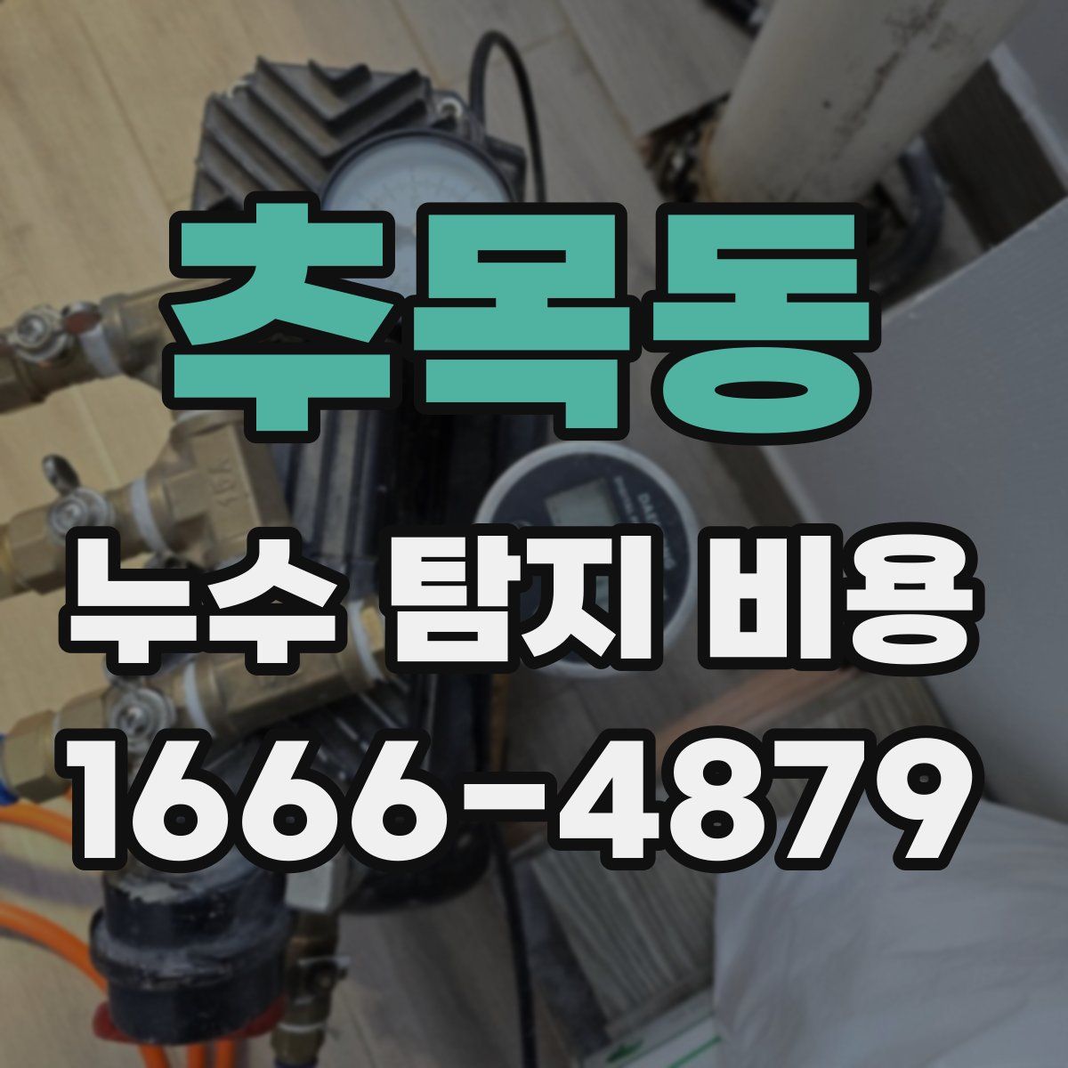 추목동 누수 탐지 비용