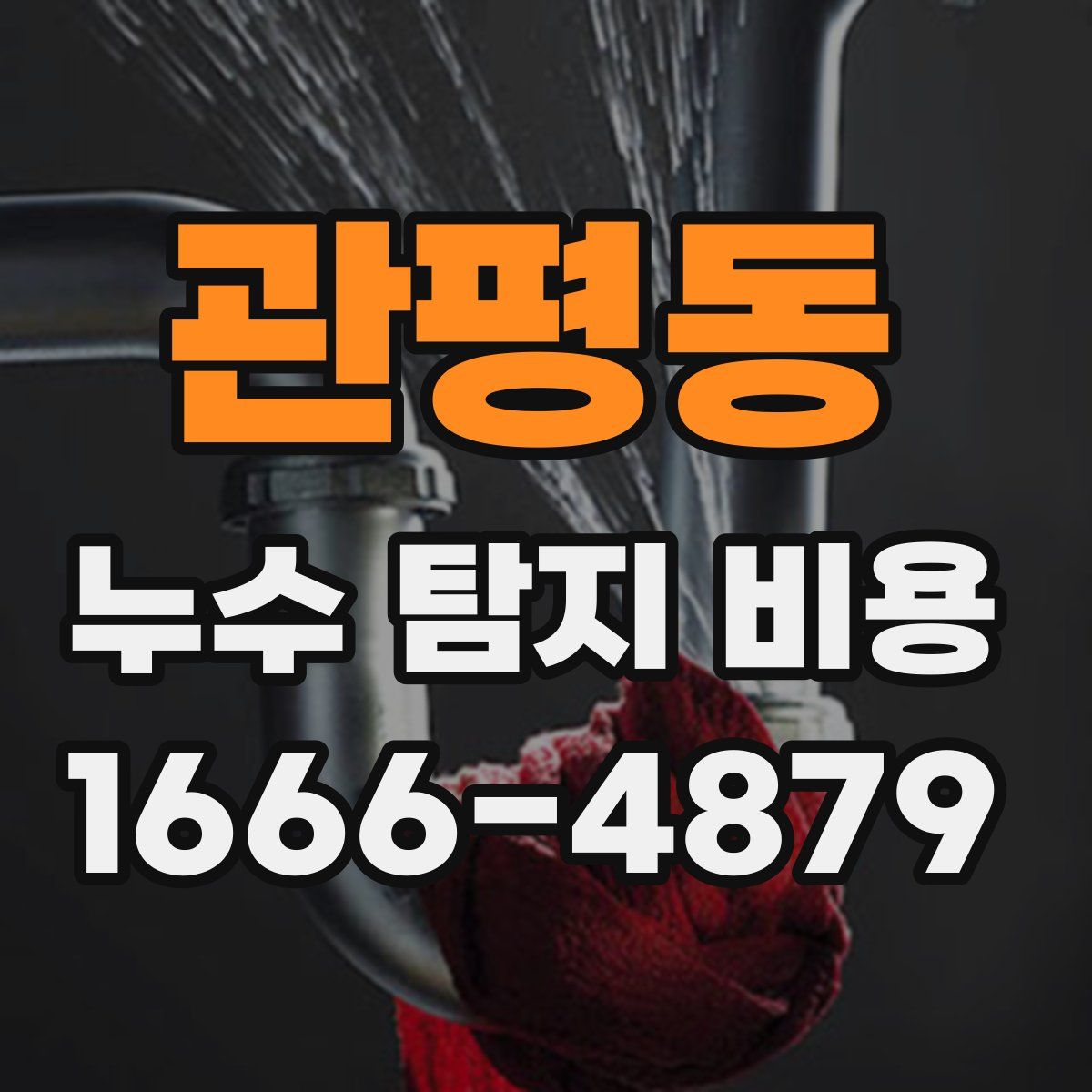 관평동 누수 탐지 비용