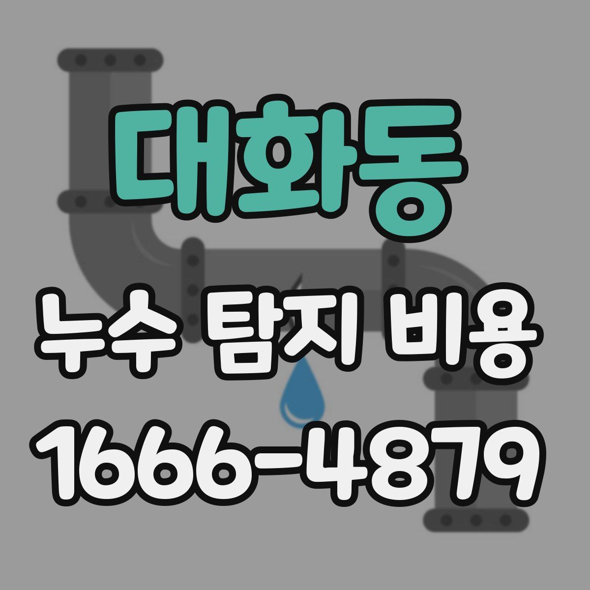 대화동 누수 탐지 비용