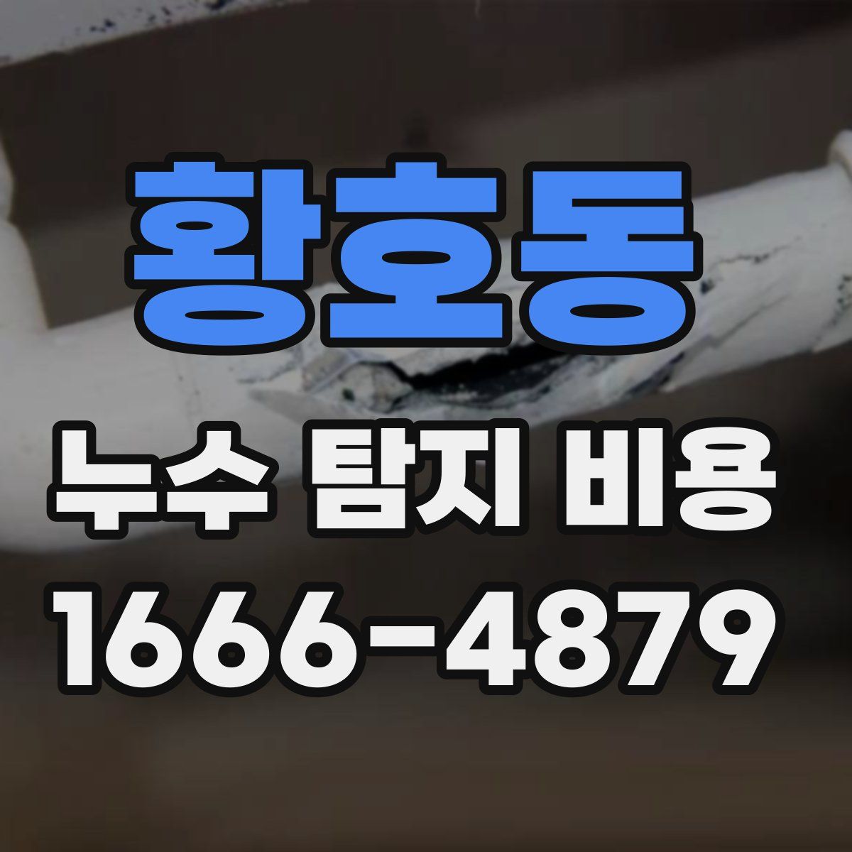 황호동 누수 탐지 비용