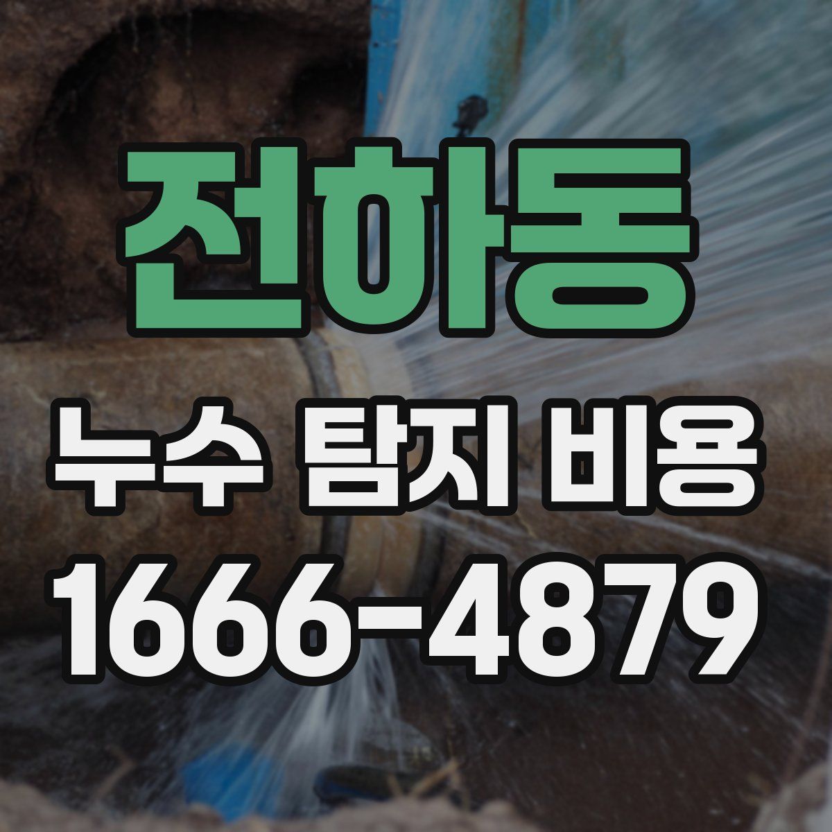 전하동 누수 탐지 비용